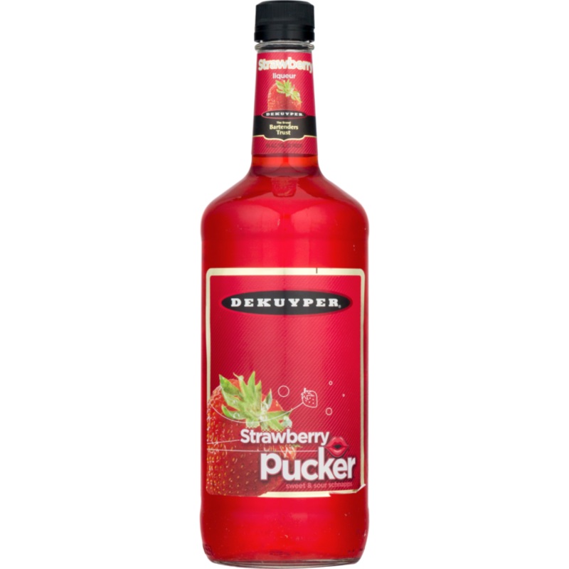 DEKUYPER PUCKER STRAWBERRY 30
