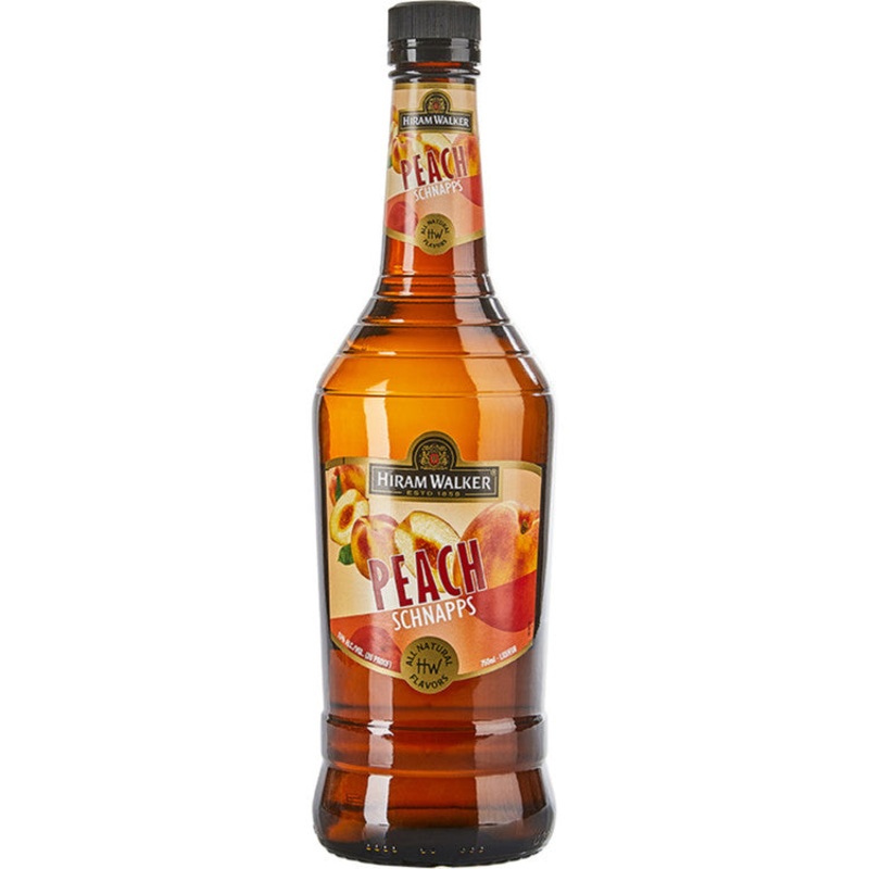 H WALKER PEACH SCHNAPPS 30