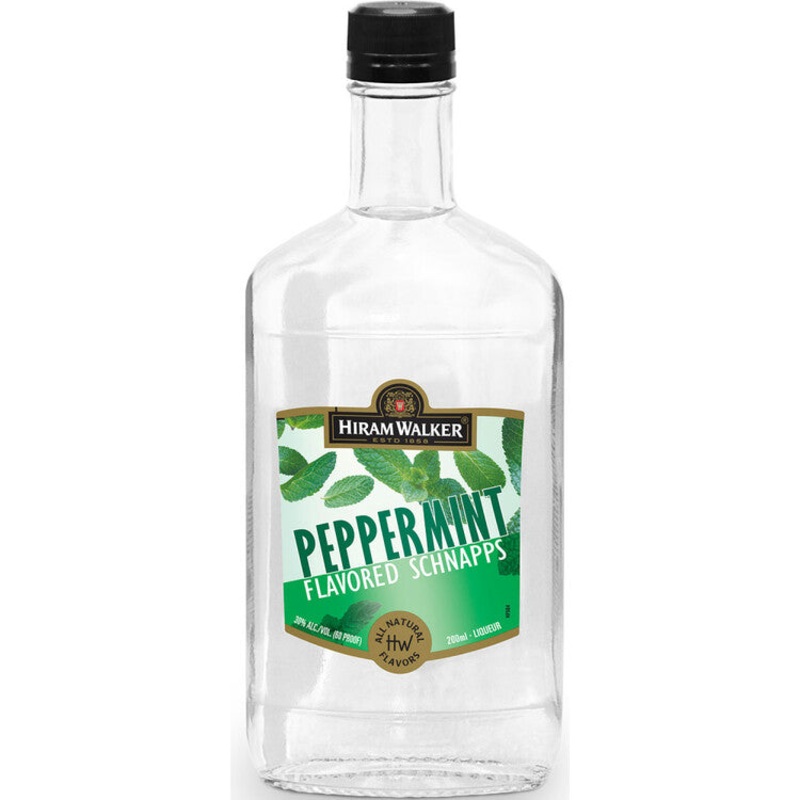 H WALKER PEPPERMINT SCHNAPPS 60