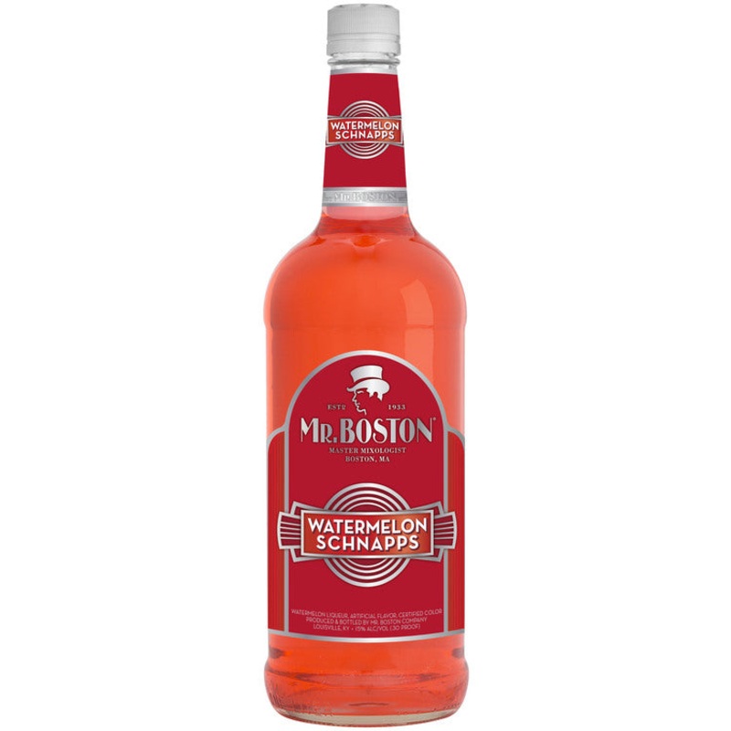 MR BOSTON SCHNAPPS WATERMELON 30