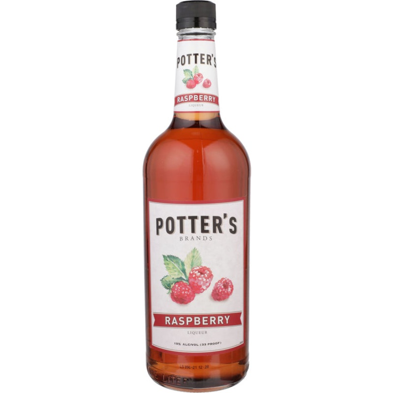 POTTERS LIQ BLACK RASP 33