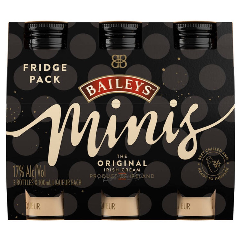 BAILEYS IRISH CREAM 34 32/3PK