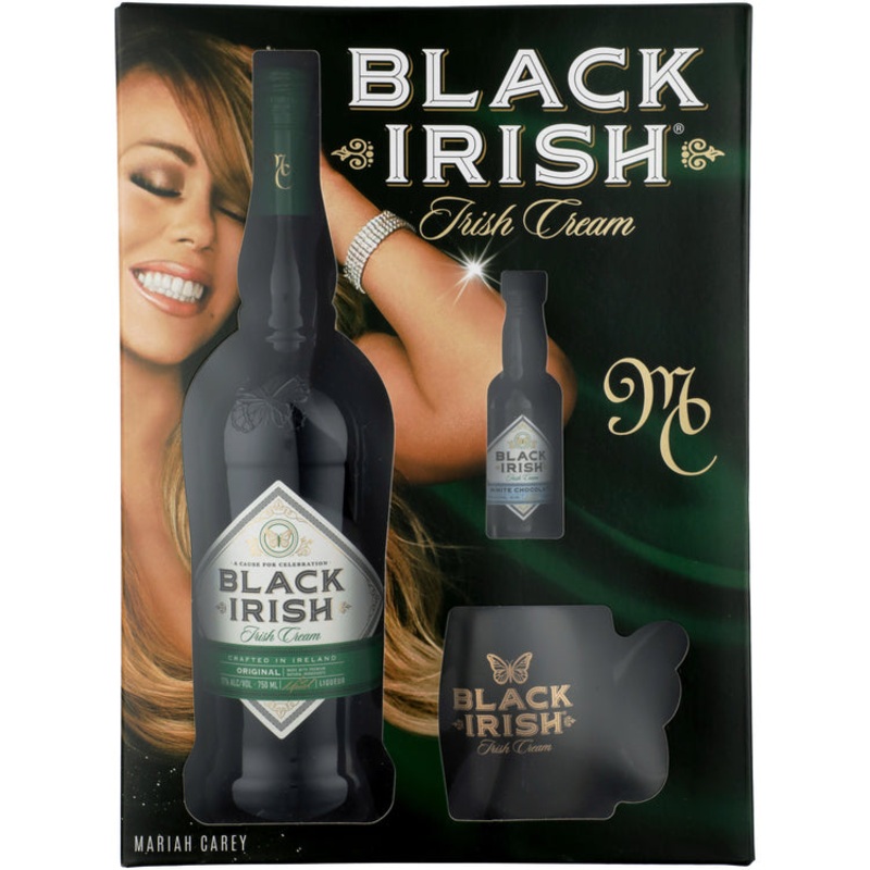 BLACK IRISH IRISH CREAM W/50ML&MUG