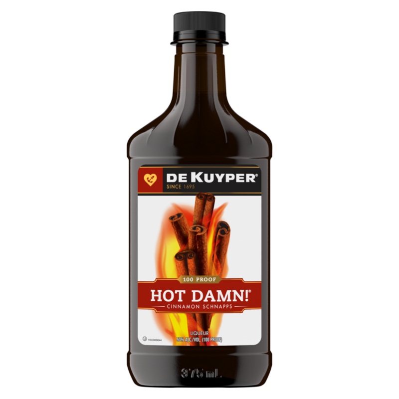 DEKUYPER HOT DAMN CINN SCHN 100PET