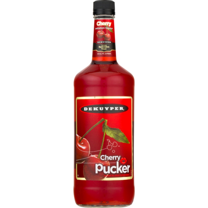 DEKUYPER PUCKER CHERRY SCHN 30