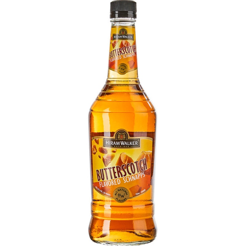 H WALKER BUTTERSCOTCH SCHNAPPS 30