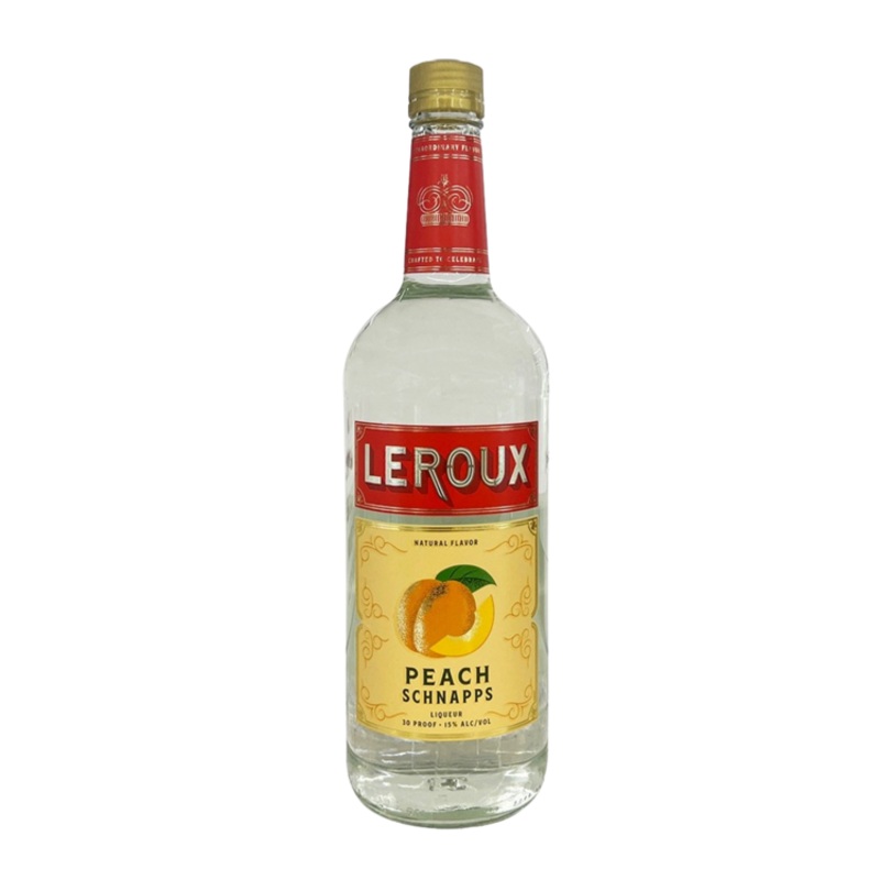 LEROUX PEACH SCHNAPPS 30