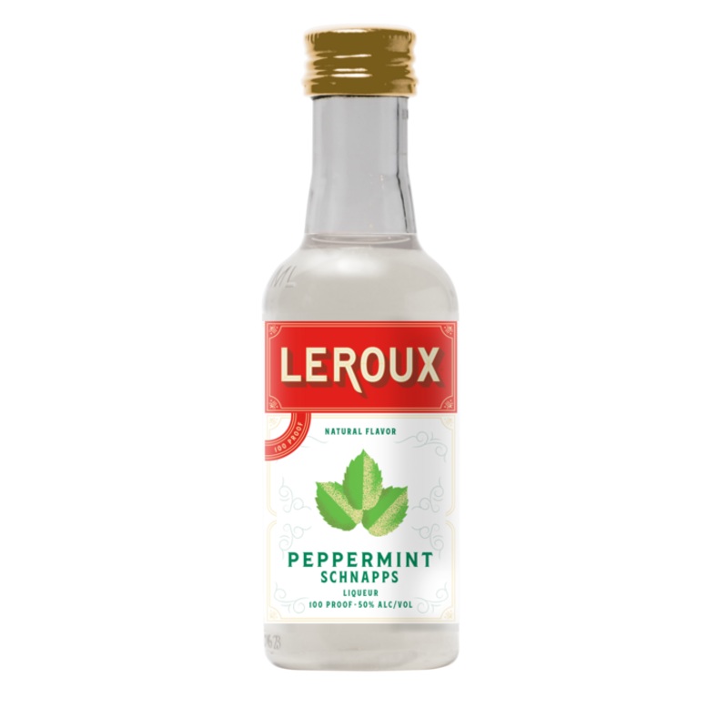 LEROUX PEPPERMINT SCHN 100 12/10PK