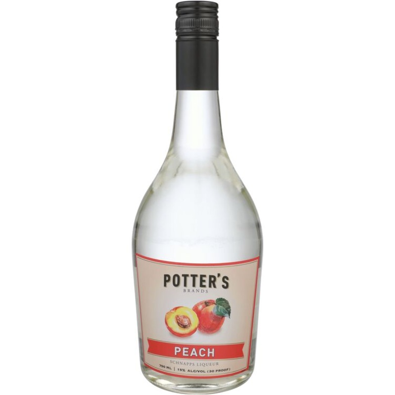 POTTERS SCHNAPPS PEACH 30