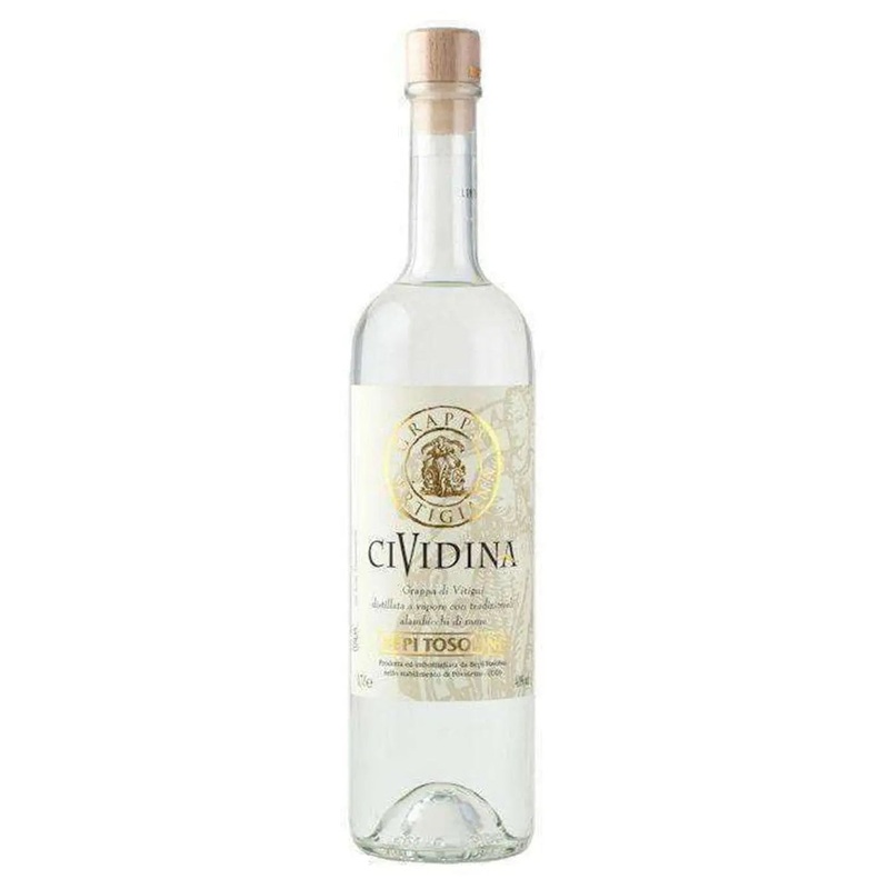 Bepi Tosolini Cividina Grappa Artigiana, 70 cl