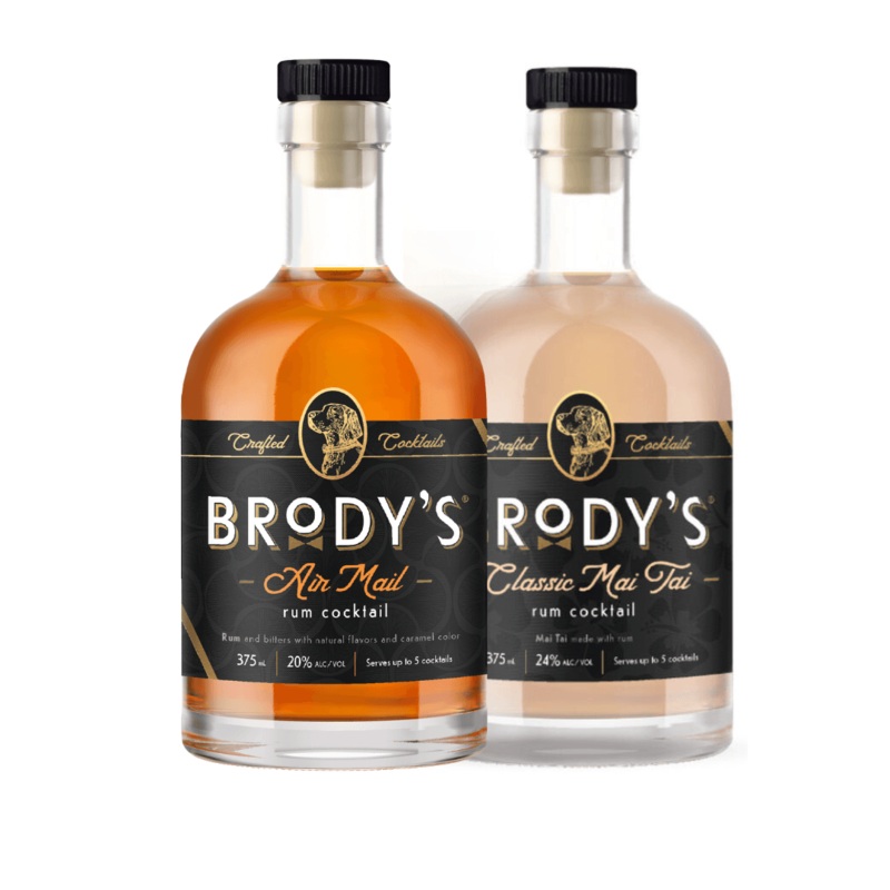 Brodys Rtd Rum Duo (2 X 375 Ml)