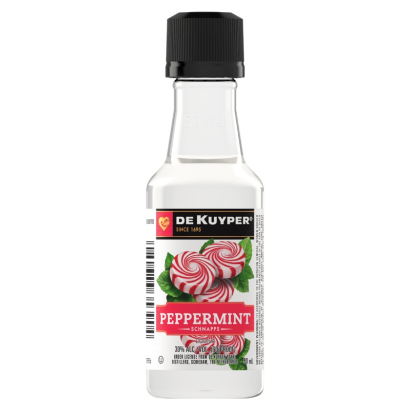 DEKUYPER PEPPERMINT SCH 60 12/10PK