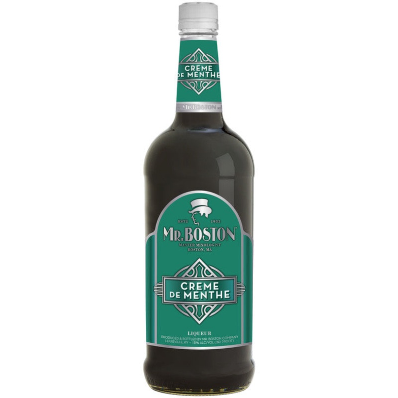 MR BOSTON CREME DE MENTHE GREEN 30