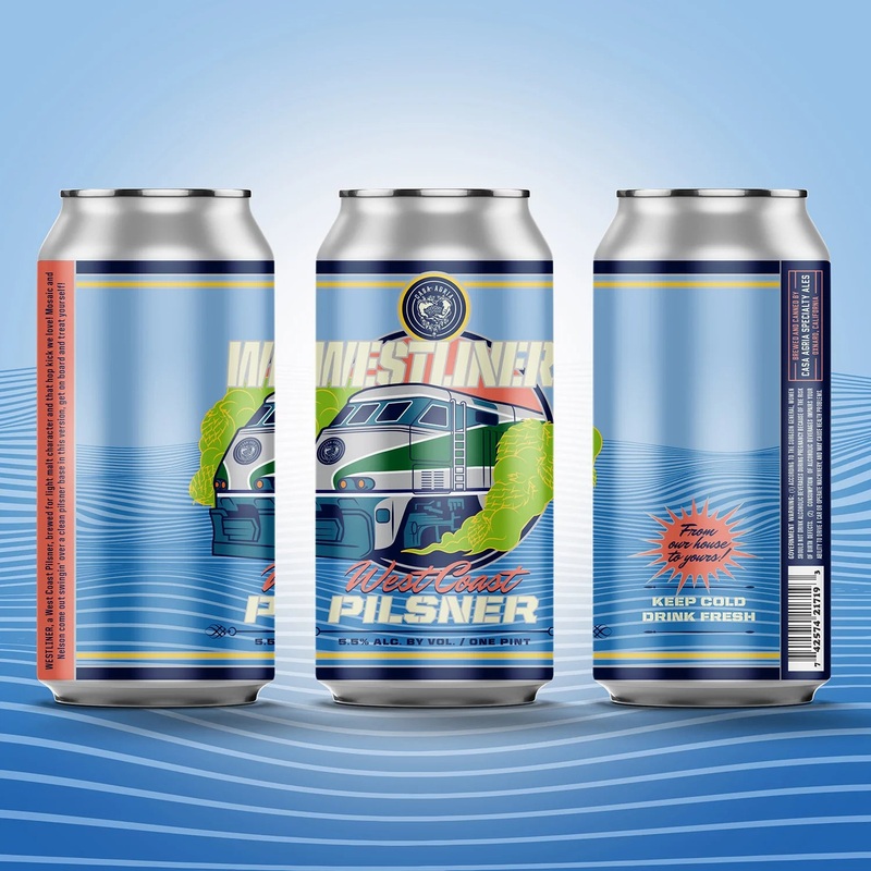 Casa Agria Westliner West Coast 16oz 4pk Cans