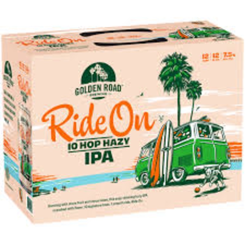 Golden Road Ride On 10 Hop Hazy 12oz 12pack Cans