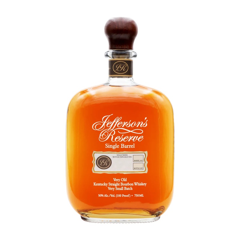 Jefferson's Reserve Single Barrel Selected by "San Diego Barrel Boys"