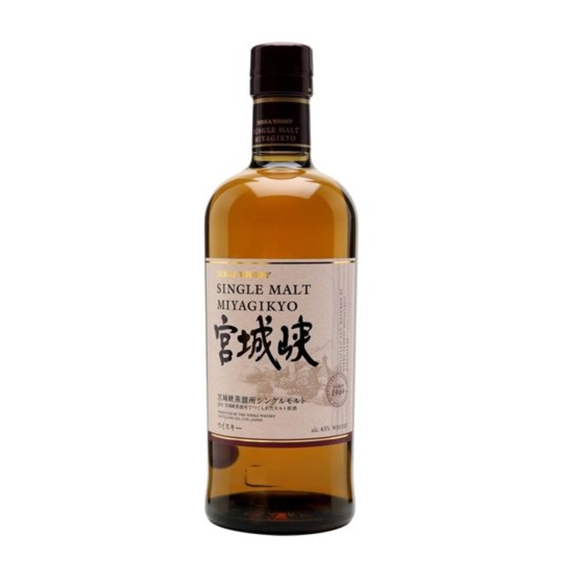 Nikka Miyagikyo Single Malt Japanese Whisky 750ml