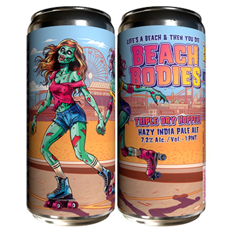Paperback Beach Bodies Hazy Ipa 16oz 4pk Cans