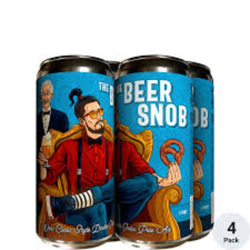 Paperback The Beer Snob 16oz 4pk Cans