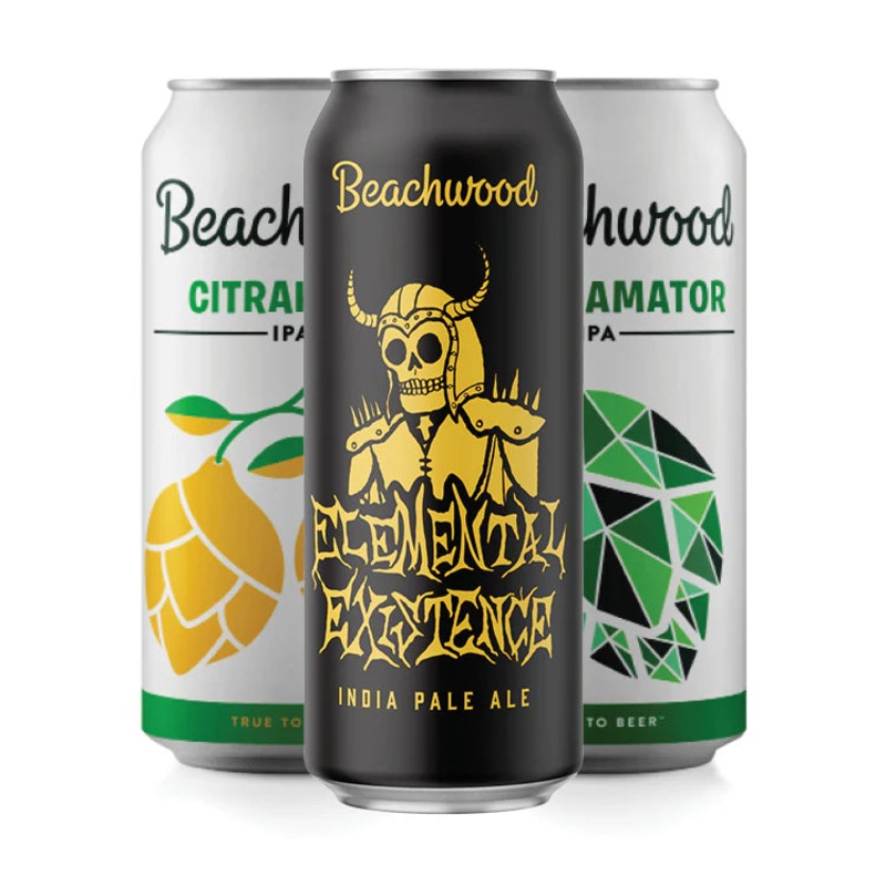 Beachwood Elemental Existence 16oz 4 Pack Cans