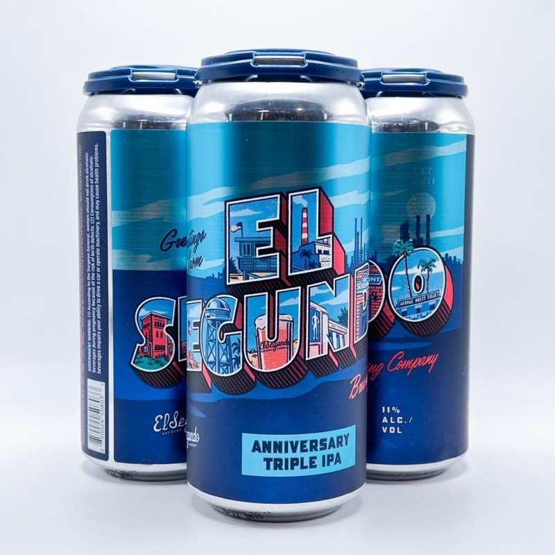 El Segundo Anniversary 16oz 4 Pack Cans