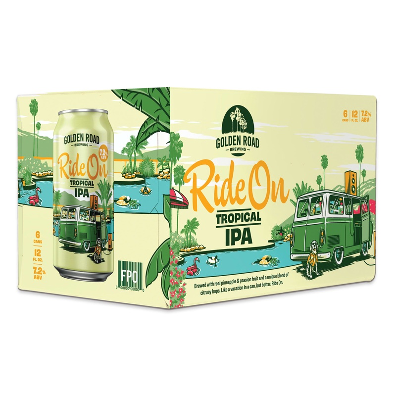 Golden Road Ride On Tropical 4x 6 Pack (12 oz Cans)