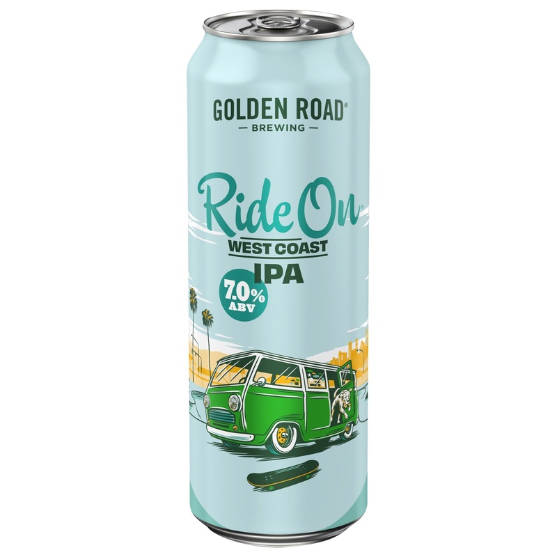 Golden Road Ride On West Coast IPA 15 Pack (19.2 oz Cans)