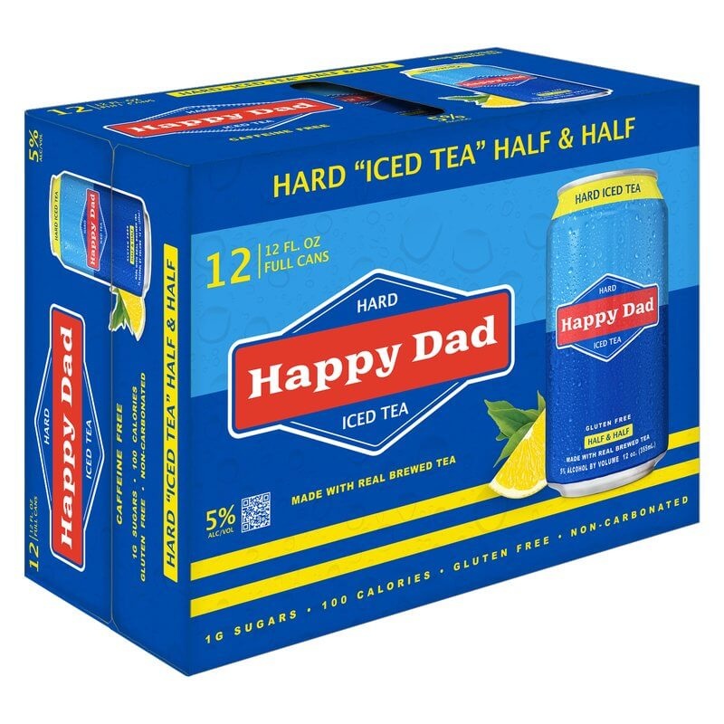 Happy Dad Hard "Iced Tea" Variety half & half 12pk