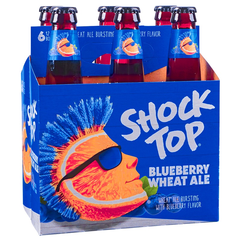 Shocktop Cosmic Blueberry 12oz 6 Pack Bottles