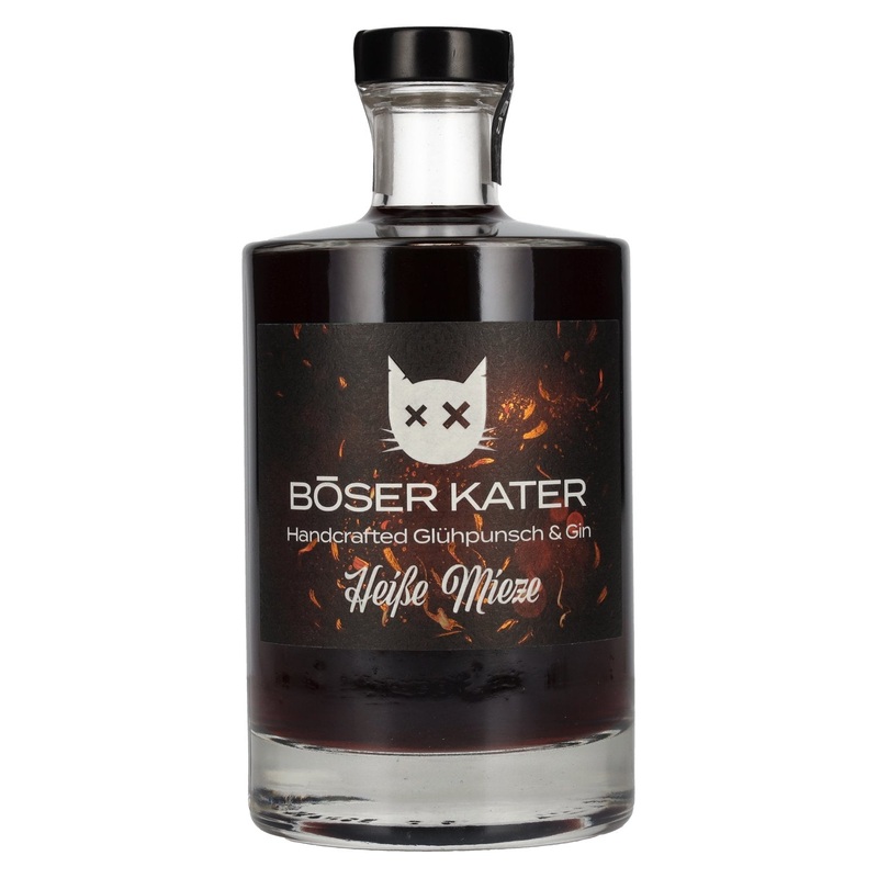 BOeSER KATER Heisse Mieze Handcrafted Gluehpunsch & Gin 17% Vol. 0,5l