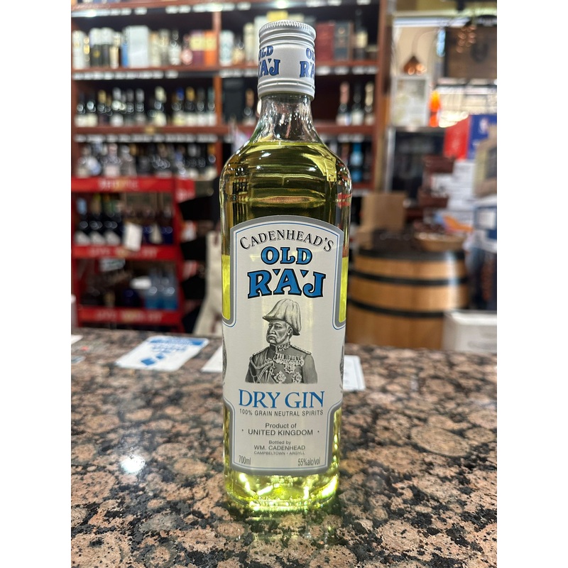 Cadenhead's Old Raj Blue Label Dry Gin 700ml