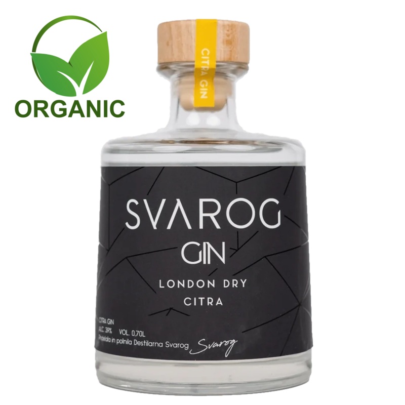 Gin Citra 39% Vol. 0,7l (All-Natural Organic Gin)