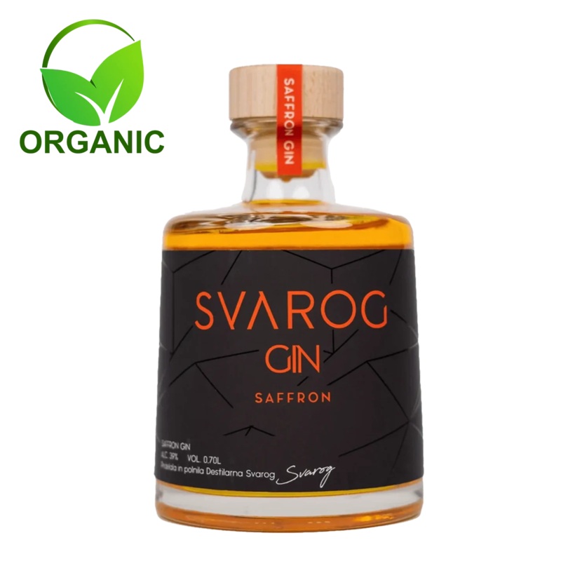 Gin Saffron 39% Vol. 0,7l (All-Natural Organic Gin)