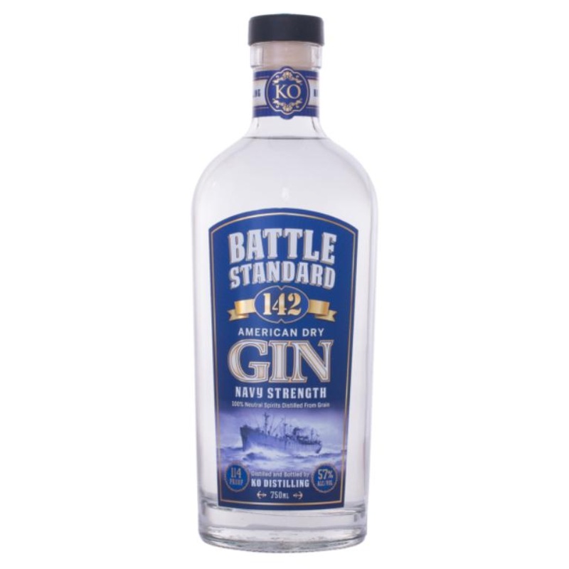 KO Distilling Battle Standard 142 Gin Navy Strength