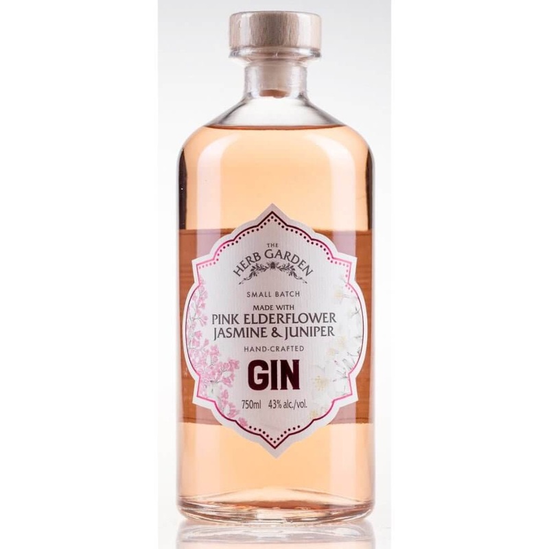 The Herb Garden Pink Elderflower Jasmine & Juniper Gin