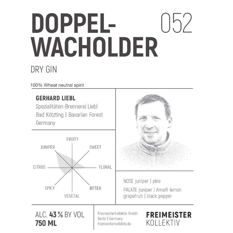 Doppelwacholder 052 Dry Gin