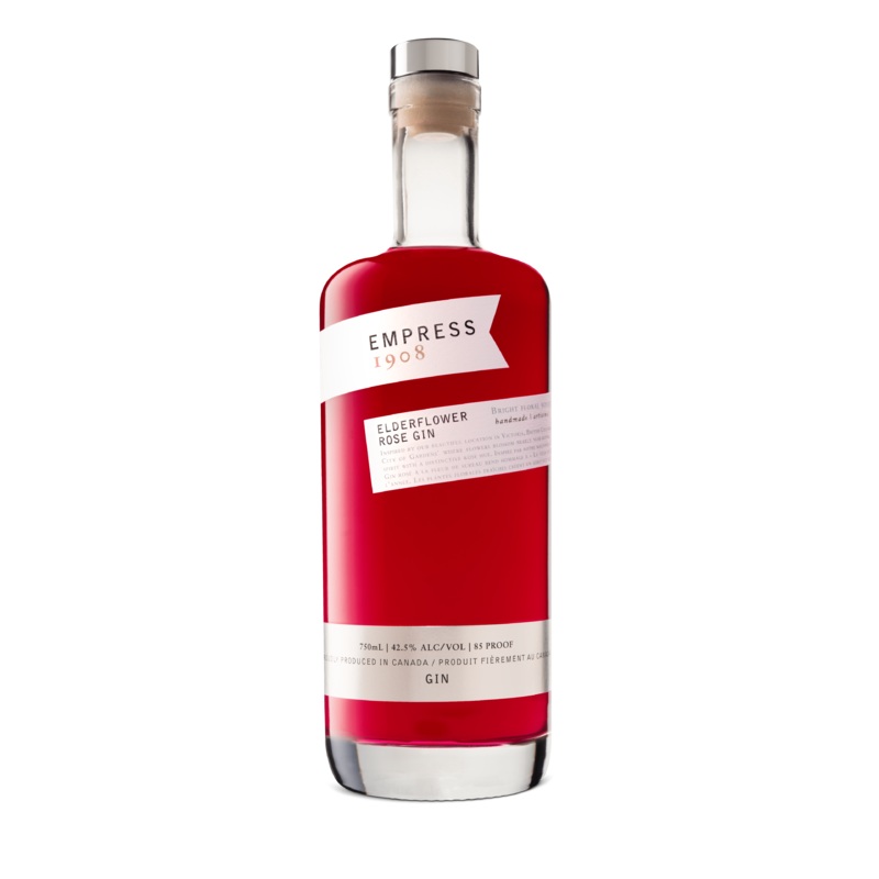 Empress 1908 Elderflower Rose Gin