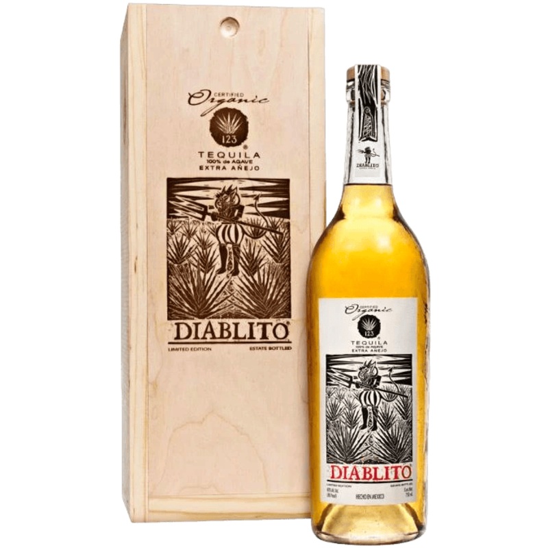 123 Organic Tequila Diablito Extra Anejo - 750ML