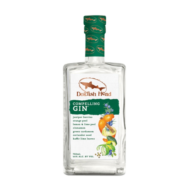 DOGFISH HEAD COMPELLING GIN 750ML