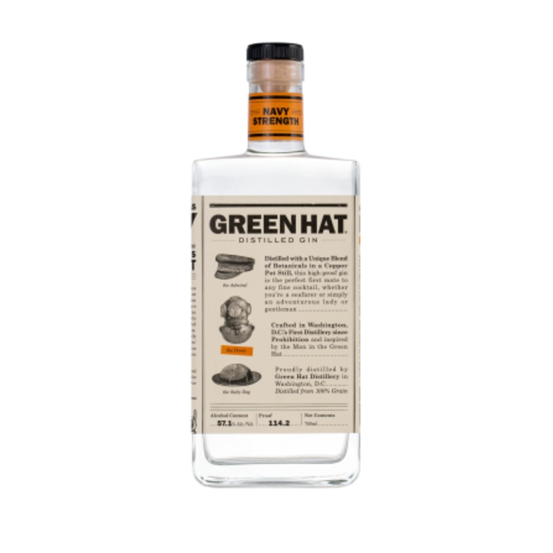 Green Hat Navy Strength Gin