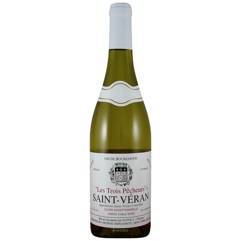 LES TROIS PECHEURS BLANC SAINT VERAN 750ML