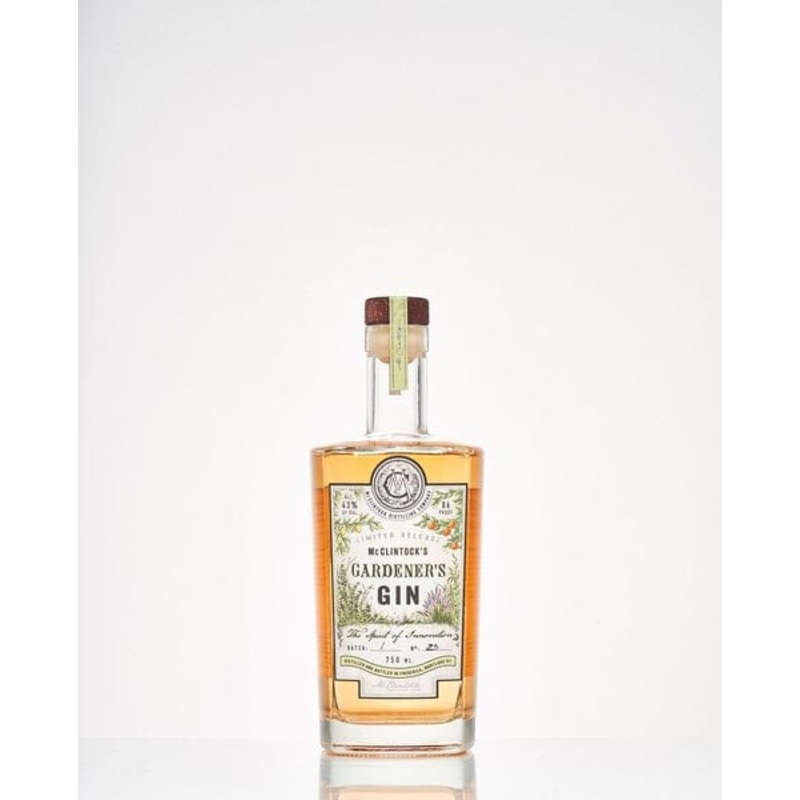 MCCLINTOCK GARDNERS GIN 750ML