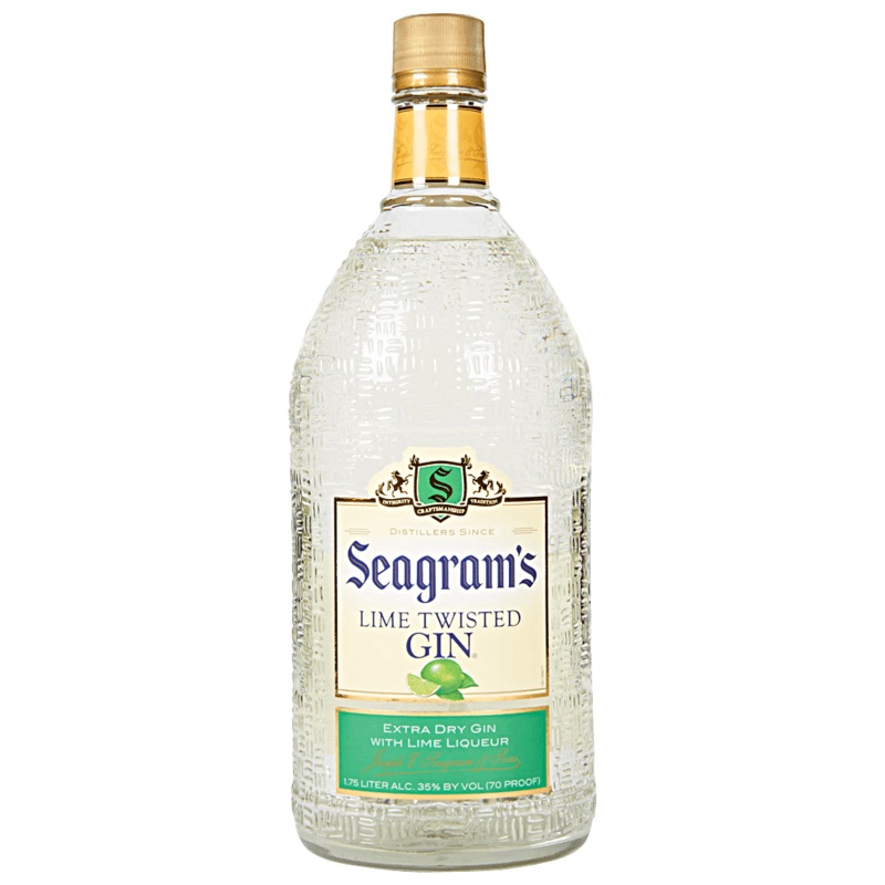 SEAGRAM'S LIME TWISTED GIN 1.75L