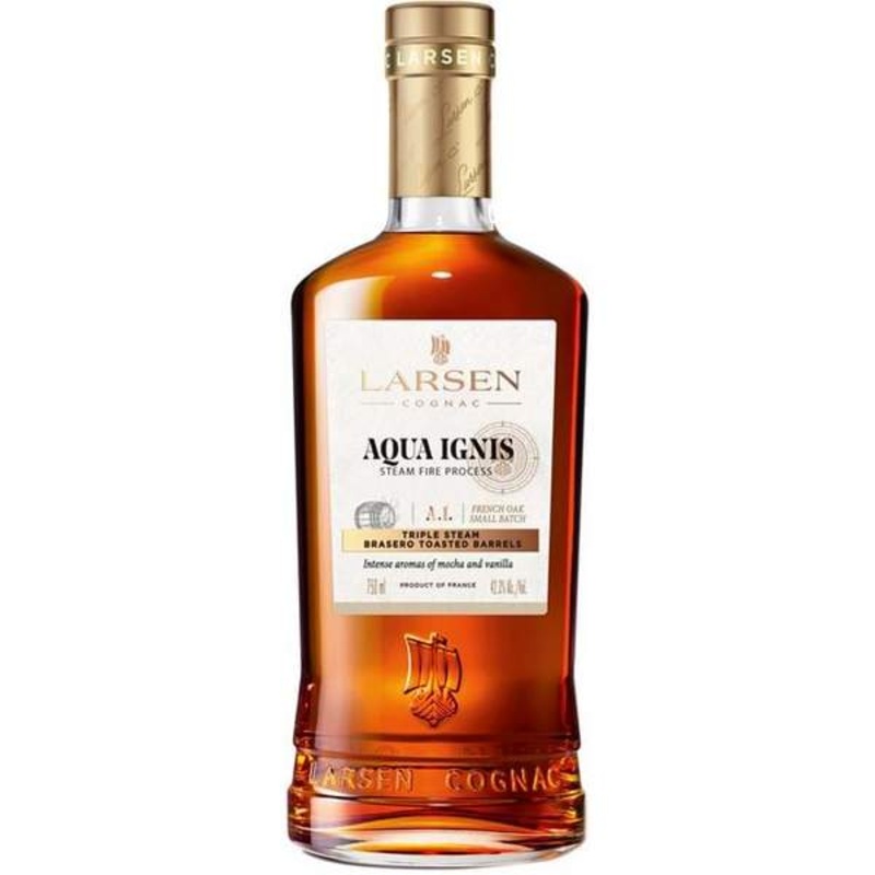 Larsen Aqua Ignis Cognac - 750ml