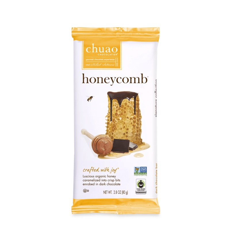 CHUAO CHOCOLATIER Honeycomb Chocolate Bar
