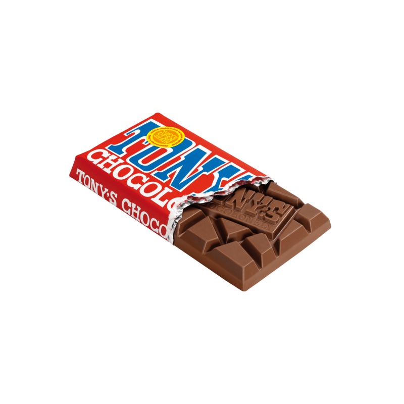 TONY'S CHOCOLONELY Milk Chocolate Bar