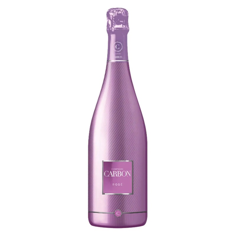 Carbon Cuve Ros Pink Champagne, 75 cl