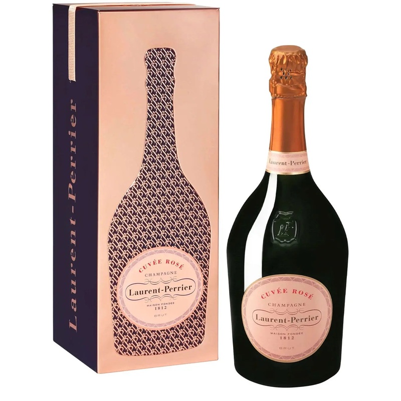 Laurent-Perrier Ros Tin Gift Set Champagne, 75 cl