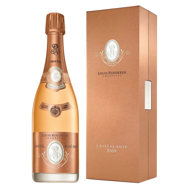 Louis Roederer Cristal Ros 2009 Champagne Magnum, 1.5 L