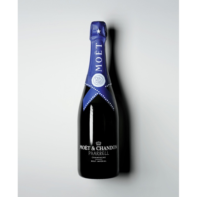 Mot & Chandon x Pharrell Brut Imprial Champagne  Blue Edition